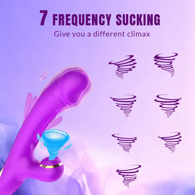 Vibrating Suction Pleasure Wand