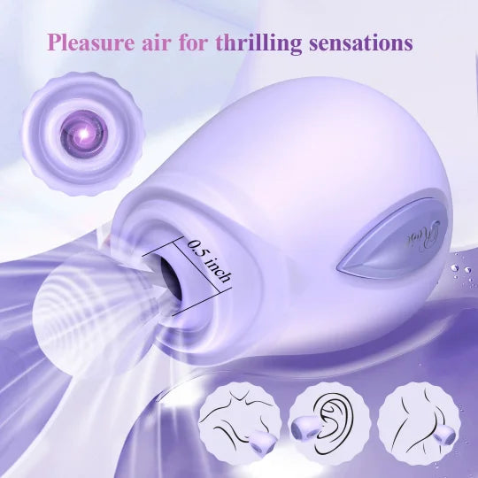 Lavender Rose Suction Massager - Image 4