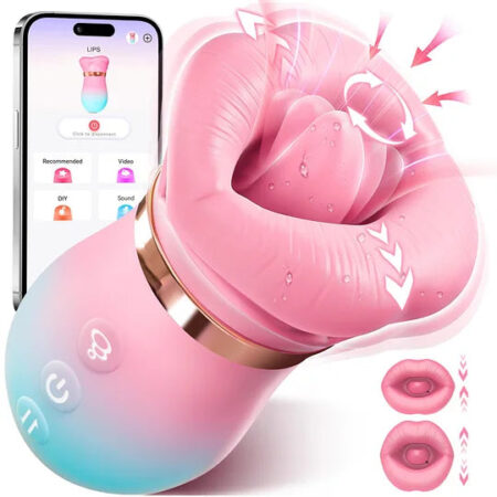 Rose Mouth Vibrator – Real Kissing Sensation