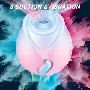 20S Fast Heating Rose Suction Vibrator
