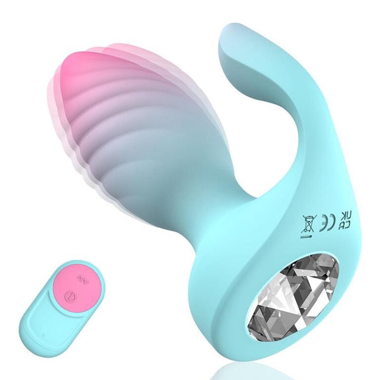 Wireless Gradient Diamond Anal Plug for Elegant Stimulation