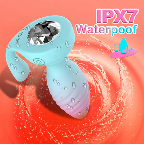 Wireless Gradient Diamond Anal Plug for Elegant Stimulation
