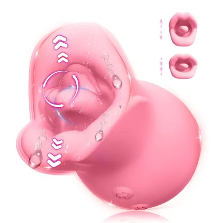 Rose Vibrator for Couples, Clit & Nipple Pleasure