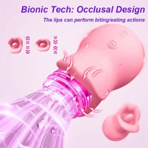 Rose Vibrator for Couples, Clit & Nipple Pleasure