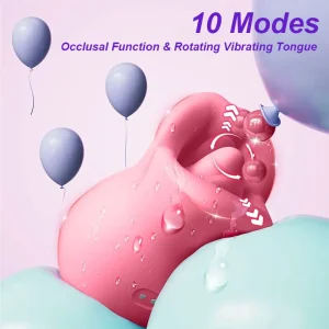 Rose Vibrator for Couples, Clit & Nipple Pleasure