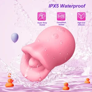 Rose Vibrator for Couples, Clit & Nipple Pleasure