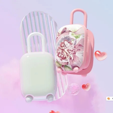 Suitcase Sex Toy Set with Sucking Vibrating Egg