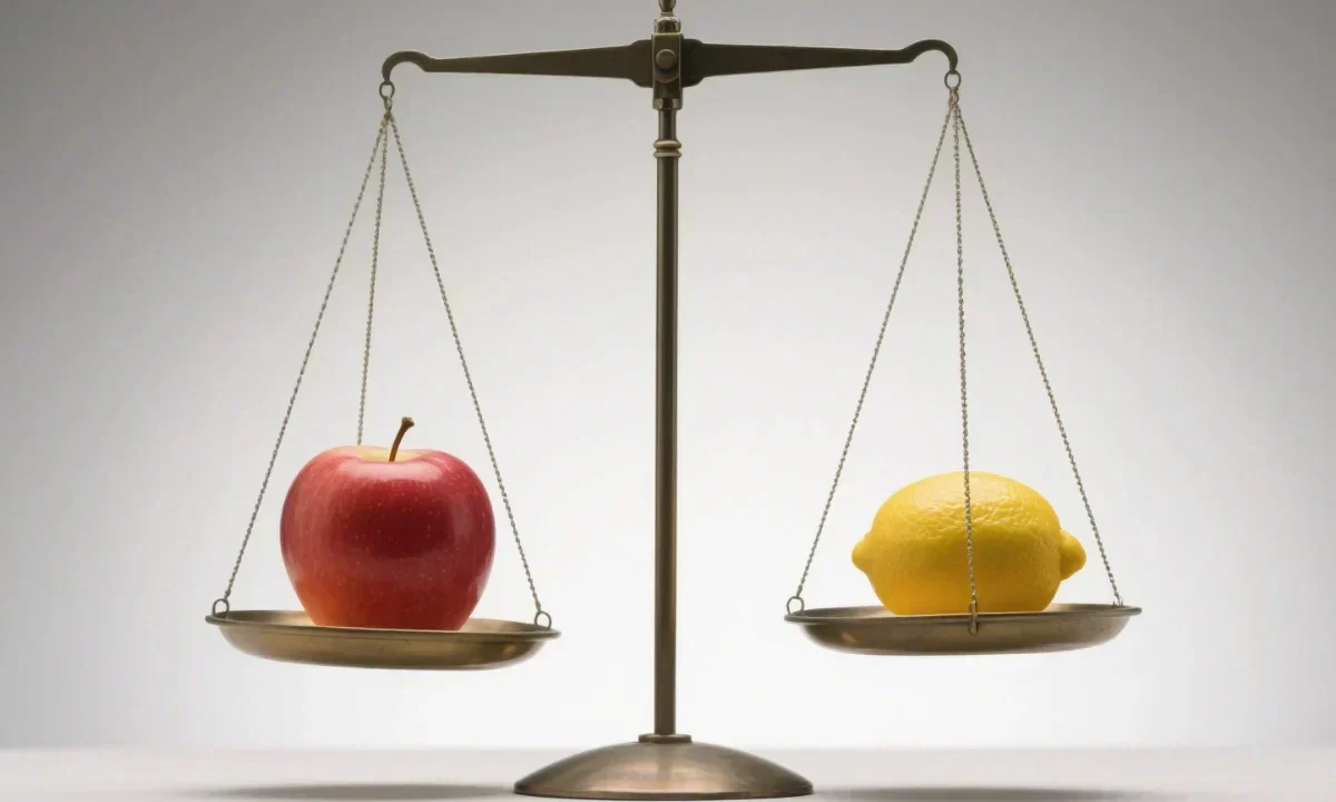 The lemon toy weighs as little as an apple.
